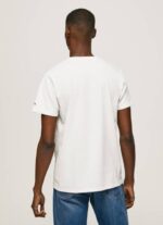 Pepe Jeans valokuvaprintti t-paita miehet valkoinen TB00955 - Image 4