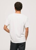 Pepe Jeans valokuvaprintti t-paita miehet valkoinen TB00958 - Image 4