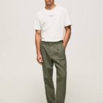 Pepe Jeans valokuvaprintti t-paita miehet valkoinen TB00981