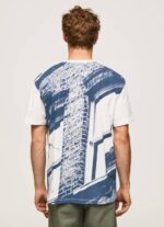 Pepe Jeans valokuvaprintti t-paita miehet valkoinen TB00981 - Image 4