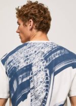 Pepe Jeans valokuvaprintti t-paita miehet valkoinen TB00981 - Image 5
