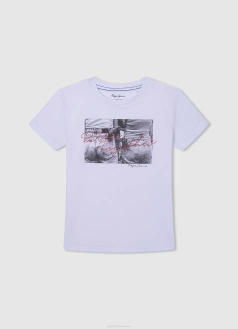 pepe_jeans_valokuvaprintti_t_paita_tytto_valkoinen_tb001457.jpg Pepe Jeans valokuvaprintti t-paita tyttö valkoinen TB001457 - Image 1