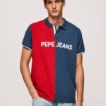 Pepe Jeans värillinen pikee poolopaita miehet jarman TB001082