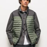 Pepe Jeans värillinen topattu liivi miehet pesty mustaksi TB00840