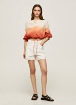 Pepe Jeans värilohko haalistunut paita naiset multi TB00338 - Image 2