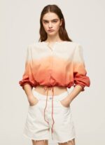 Pepe Jeans värilohko haalistunut paita naiset multi TB00338 - Image 3