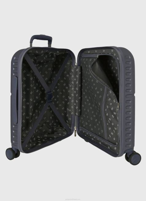 Pepe Jeans vaunun abs 55cm. korosta kova matkalaukku naiset laivasto TB00757 - Image 4