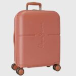 Pepe Jeans vaunun abs 55cm. korosta kova matkalaukku naiset terrakotta TB00755