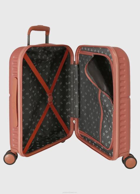 Pepe Jeans vaunun abs 55cm. korosta kova matkalaukku naiset terrakotta TB00755 - Image 4