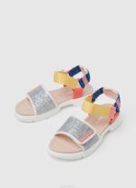 Pepe Jeans ventura sandaalit urheilusandaalit tyttö hopea TB001339 - Image 3