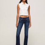 Pepe Jeans venus matalakorkoiset tavalliset farkut naiset denim TB0030