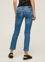 Pepe Jeans venus säännöllisesti istuvat matalavyötäröiset farkut naiset denim TB0033 - Image 4