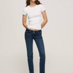 Pepe Jeans Venus suoramalliset matalavyötäröiset farkut naiset denim TB003