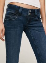 Pepe Jeans Venus suoramalliset matalavyötäröiset farkut naiset denim TB003 - Image 3
