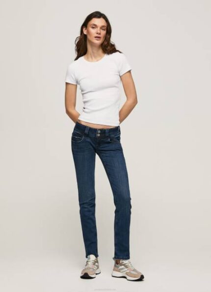 Pepe Jeans Venus suoramalliset matalavyötäröiset farkut naiset denim TB003