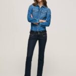 Pepe Jeans Venus suoramalliset matalavyötäröiset farkut naiset denim TB0037