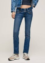 Pepe Jeans Venus suoramalliset matalavyötäröiset farkut naiset denim TB005 - Image 2