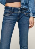 Pepe Jeans Venus suoramalliset matalavyötäröiset farkut naiset denim TB005 - Image 3