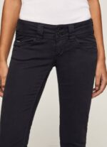 Pepe Jeans venus venus suoramalliset matalavyötäröiset farkut naiset musta TB00298 - Image 3