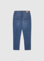 Pepe Jeans violetit korkeavyötäröiset rennon mallit farkut tyttö denim TB001362 - Image 2