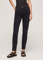 Pepe Jeans violetit löysät korkeavyötäröiset farkut naiset denim TB0092 - Image 2