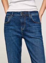 Pepe Jeans violetit mom carrot fit korkeavyötäröiset farkut naiset denim TB0081 - Image 3