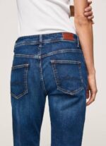 Pepe Jeans violetit mom carrot fit korkeavyötäröiset farkut naiset denim TB0081 - Image 5