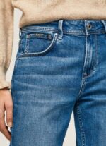 Pepe Jeans violetit mom carrot fit korkeavyötäröiset farkut naiset denim TB0082 - Image 3