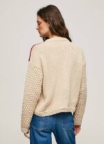 Pepe Jeans virkattu perkins-neulepaita naiset harrastaja TB00246 - Image 3
