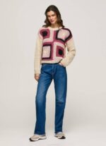 Pepe Jeans virkattu perkins-neulepaita naiset harrastaja TB00246 - Image 4