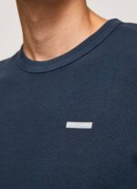 Pepe Jeans vohveli neulottu puuvillainen t-paita miehet dulwich TB00959 - Image 3
