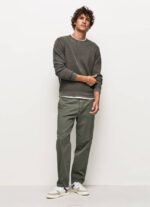 Pepe Jeans vohveli neulottu puuvillajersey miehet pesty mustaksi TB00854 - Image 2