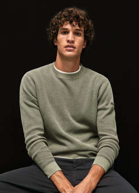 pepe_jeans_vohveli_neulottu_puuvillajersey_miehet_valu_tb00853.jpg Pepe Jeans vohveli neulottu puuvillajersey miehet valu TB00853 - Image 1
