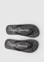 Pepe Jeans whale bandana beach varvastossut miehet musta TB001284 - Image 2