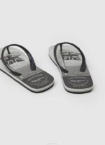 Pepe Jeans Whale Sea Beach varvastossut miehet musta TB001262 - Image 4