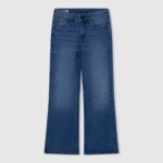 Pepe Jeans willa jr korkeavyötäröiset levenevät farkut tyttö denim TB001368