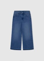 Pepe Jeans willa jr korkeavyötäröiset levenevät farkut tyttö denim TB001368 - Image 4