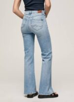 Pepe Jeans willa korkeavyötäröiset levenevät farkut naiset denim TB0059 - Image 4