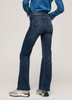 Pepe Jeans willa korkeavyötäröiset levenevät farkut naiset denim TB0061 - Image 4