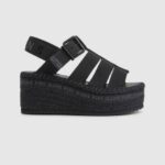 Pepe Jeans witney aurinkoiset wedge sandaalit naiset musta TB00647