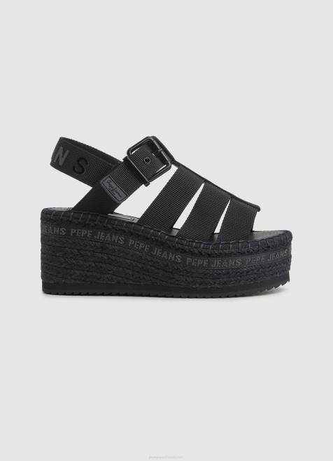 pepe_jeans_witney_aurinkoiset_wedge_sandaalit_naiset_musta_tb00647.jpg Pepe Jeans witney aurinkoiset wedge sandaalit naiset musta TB00647 - Image 1