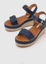 Pepe Jeans witney merkin wedge sandaalit naiset laivasto TB00650 - Image 3