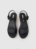 Pepe Jeans witney merkin wedge sandaalit naiset musta TB00643 - Image 2