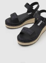 Pepe Jeans witney merkin wedge sandaalit naiset musta TB00643 - Image 3