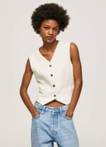 Pepe Jeans yhdistetty kangasliivi naiset mousse TB00346 - Image 2