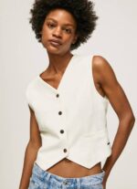 Pepe Jeans yhdistetty kangasliivi naiset mousse TB00346 - Image 3