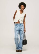 Pepe Jeans yhdistetty kangasliivi naiset mousse TB00346 - Image 5