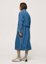 Pepe Jeans ylisuuri denim trenssitakki naiset denim TB00108 - Image 5