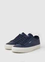 Pepe Jeans yogi-nahkaiset lenkkarit miehet laivasto TB001222 - Image 3