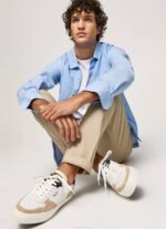 Pepe Jeans yogi street -nahkaiset lenkkarit miehet rusketus TB001170